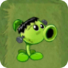 Peashooter (hair, scars, and bolts of Frankenstein's monster) ^