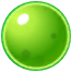 Green ball; activates Peashooter's/Threepeater's attack