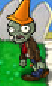Undamaged Conehead Zombie in Java version