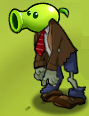 Peashooter Zombie on the seed selection screen