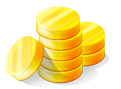 HD 10.000 coins icon on the store