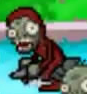 Dolphin Rider Zombie riding its dolphin in the DS Port
