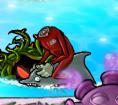 A Dolphin Rider Zombie dies with his Dolphin