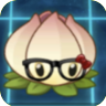 Power Lily (black glasses with a red bow)