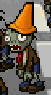 Conehead Zombie in the DS version