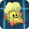 Starfruit (blonde afro and moustache)
