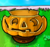 Pumpkin on a Flower Pot