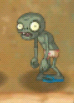 A shrunken Shell Zombie without its shell