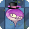 Tile Turnip (top hat with pink ribbon)
