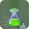 A green potion