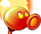 Fire Peashooter's seed packet texture