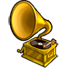 Gold phonograph, scrapped upgrade for the Phonograph.