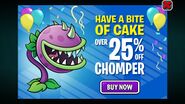 Chomper's Birthdayz ad