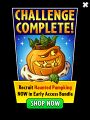 Haunted Pumpking on the advertisement for the Weekly Events