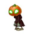 Pumpkin Head Zombie Third Tier