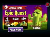 Cactus' Epic Quest