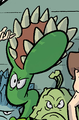 A Venus Flytrap (using the original design) in the Plants vs. Zombies: Boom Boom Mushroom comic