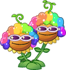 Twin Sunflower (rainbow wig and glasses)