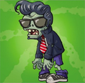 Greaser Zombie in The Art of Plants vs. Zombies