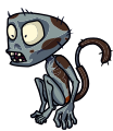 HD Zombie Monkey (SVG)