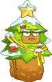 Tall-nut (christmas tree costume)