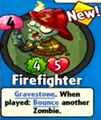 The player receiving Firefighter from a Premium Pack, note that his hat is on fire