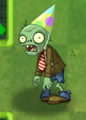 A glowing Birthdayz Zombie