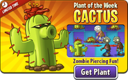 Cactus featured as Plant of the Week (Get Plant)