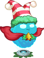 Infi-nut (christmas-themed hat and robe)