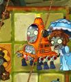 Robo-Cone Zombie in Lost City