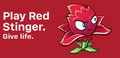 An advertisement for Red Stinger on the App Store