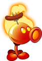 HD Fire Peashooter with costume