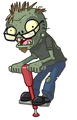 Pogo Zombies in the style of PvZ2