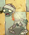 Mummy Zombie affected by Sun Bean
