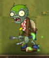 A glowing Food Fight Zombie
