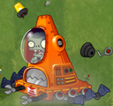 Defeated Robo-Cone Zombie