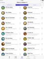 The achievements in 1.7 on iOS 7