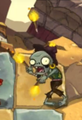 A Torch Juggler Zombie in Ancient Egypt (Endless mode only)