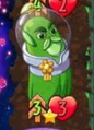 Captain Cucumber with the Double Strike trait