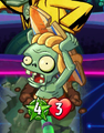 Surfer Zombie with a star icon on his strength