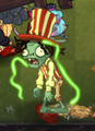 A glowing Stiltwalker Zombie without his stilts