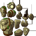 Cursed Gargolith's textures