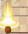 A Powder Keg exploding.This shows the player's failure.