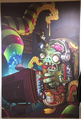 Gamer Zombie on a poster in PopCap headquarters