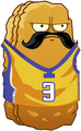 Tall-nut (basketball jersey and mustache)