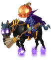 Phase 2 Pumpkin Knight Zombie
