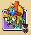 Bikini Conehead's icon that appears when about to play a level including it at Level 1