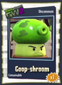 Goop-shroom's sticker in Garden Warfare 2