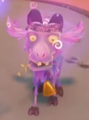 The Goat's appearance when Goatified