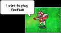 Football Zombie in Zombies on Your Lawn